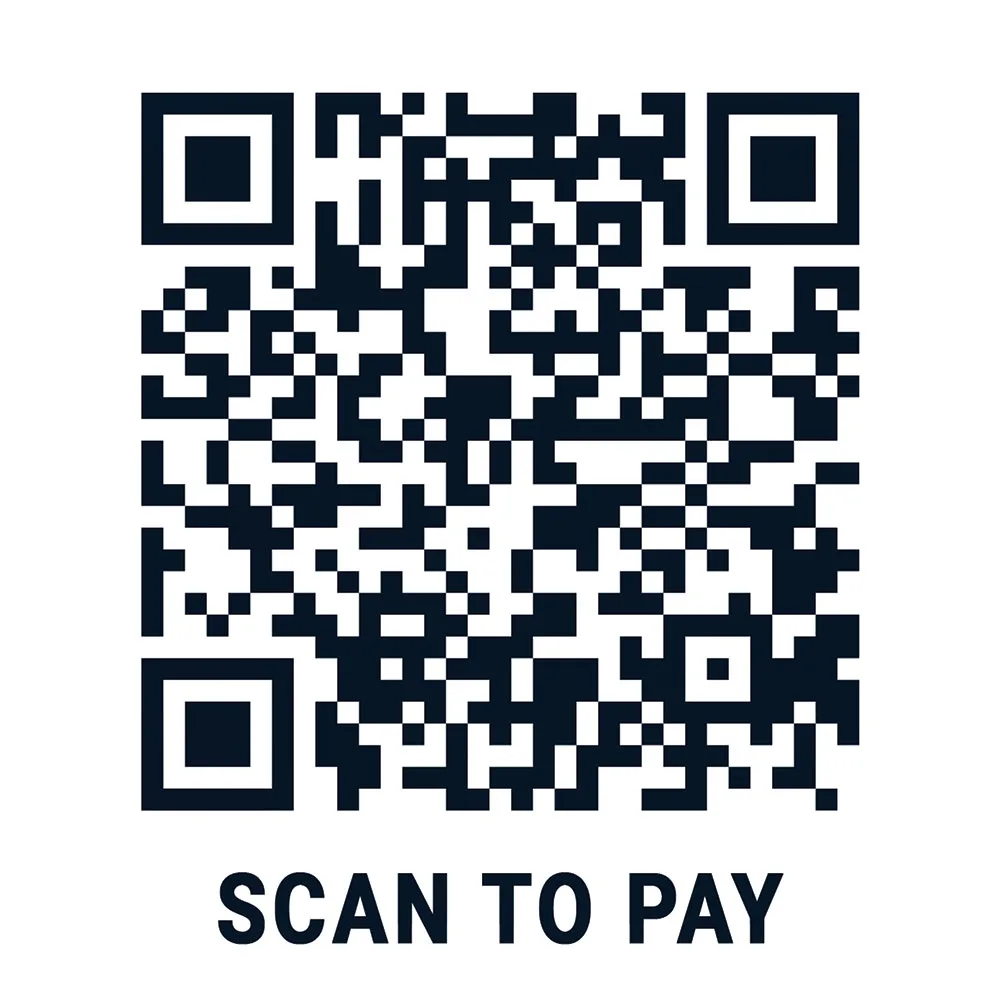 Scan to pay your Studio Dental bill online through Weave